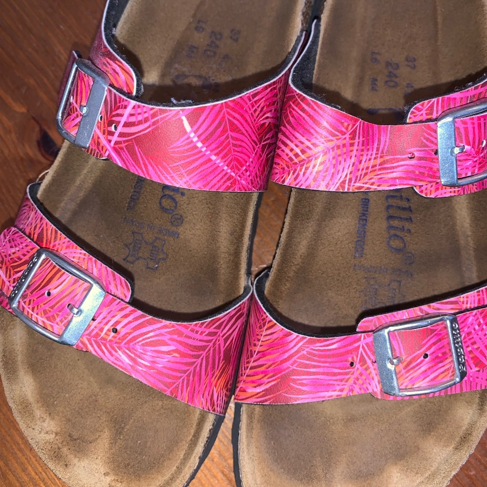 Papillon by Birkenstock Pink Sandals Women’s 6 - Picture 3 of 4